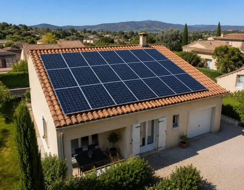 Prime à l'autoconsommation panneaux solaires Mallemort — aide financière de l'État